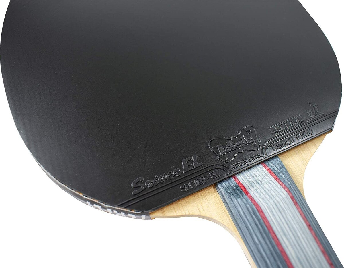 Butterfly Sriver EL: Black Rubber Profile